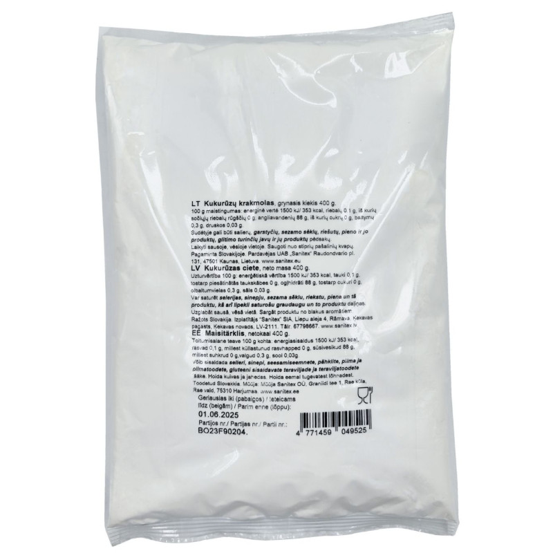 Kukurūzų krakmolas 400g