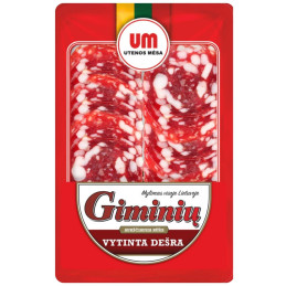 Pjaustyta vytinta  Giminių dešra  100g