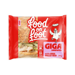 Sumuštinis  Giga  260g su vištiena, agurku ir sūriu