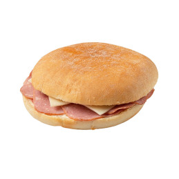 Sumuštinis  Mega  245g su kumpiu ir sūriu