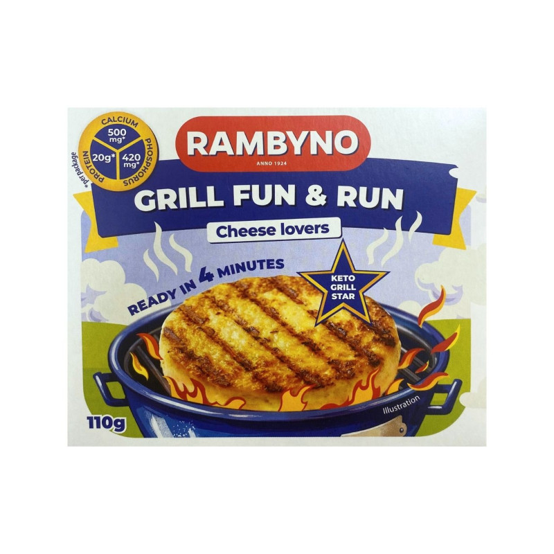 Sūrio produktas Rambyno kepimui, 45% 110g