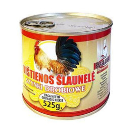 Konservuotos Vištienos šlaunelės 525g