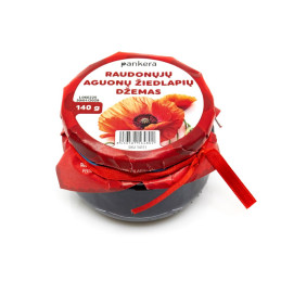 Raudonųjų aguonų žiedlapių džemas 140g