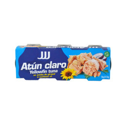 Tunas saulėgrąžų aliejuje 240g(80g*3vnt)