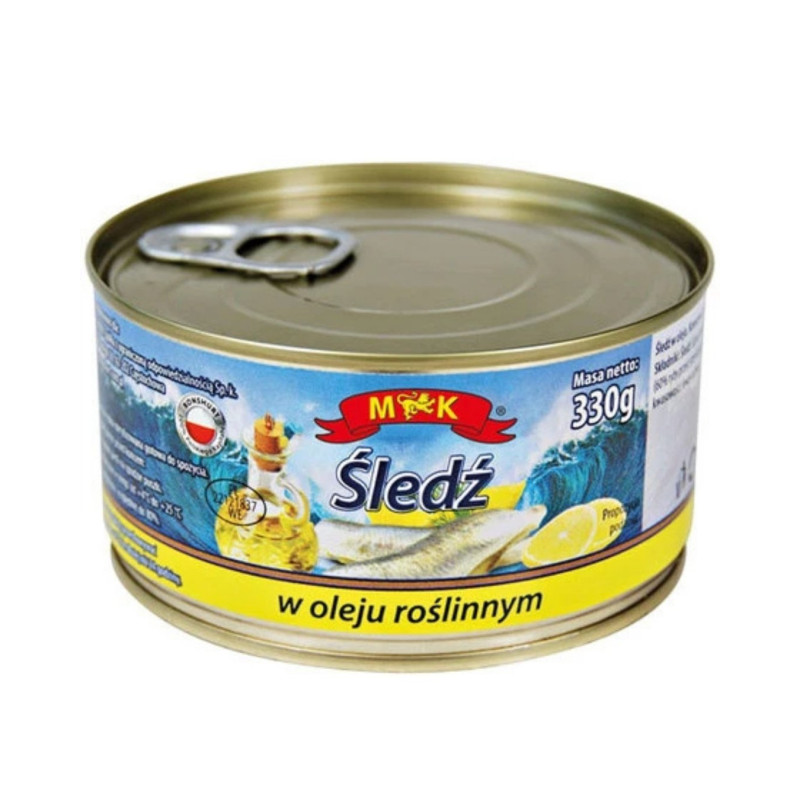 Silkė aliejuje MK 330g