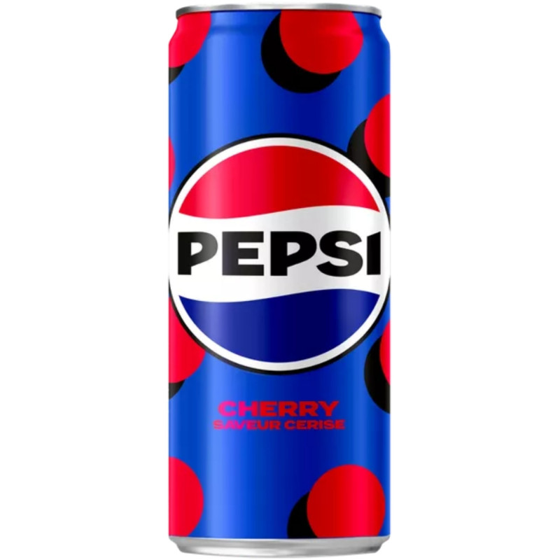 Gazuotas gėrimas PEPSI Cherry 330ml