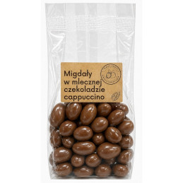 Migdolai pieniškame šokolade, 200g  kapučino skonio