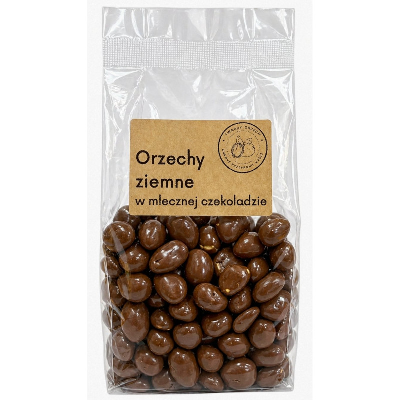 Žemės riešutai pieniškame šokolade, 200g
