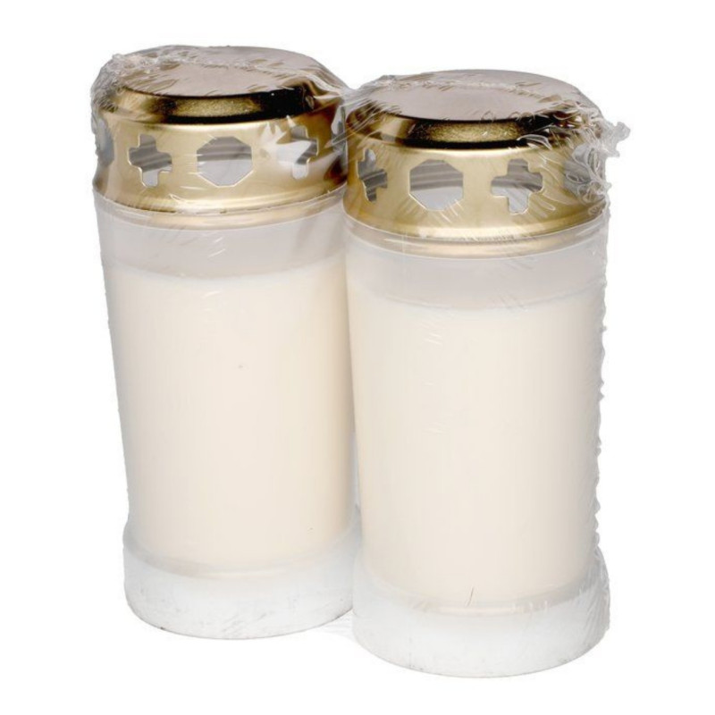 Kapų žvakės 2vnt polar 236697 Esant palankioms oro sąlygoms dega iki 60h