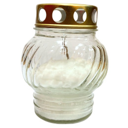 Žvakė L-6 Lampion   Esant palankioms oro sąlygoms dega iki 10 valandų