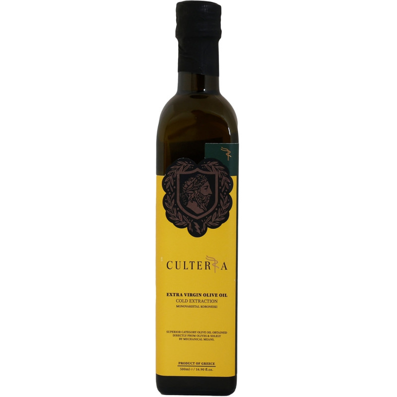 Ypač tyras alyvuogių aliejus Culterra, 500ml šalto spaudimo