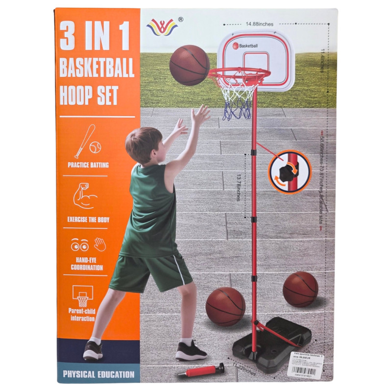 Vaikiškas sportinis žaidimas  3 viename