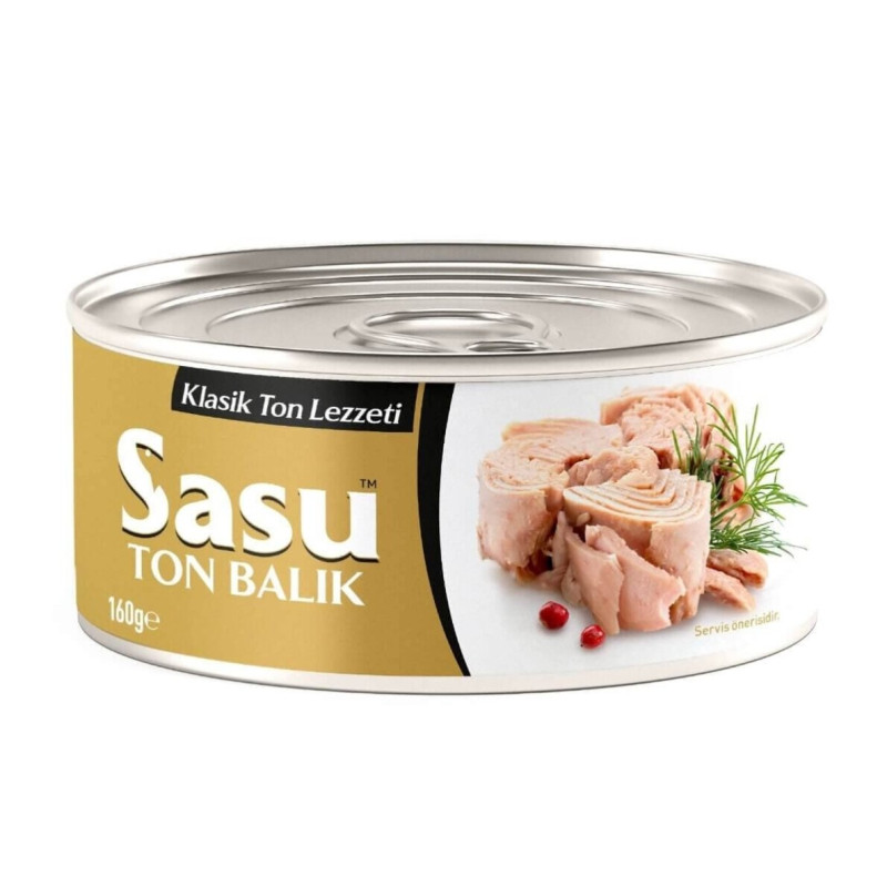 Tunas SASU 160g, saulėgrąžų aliejuje