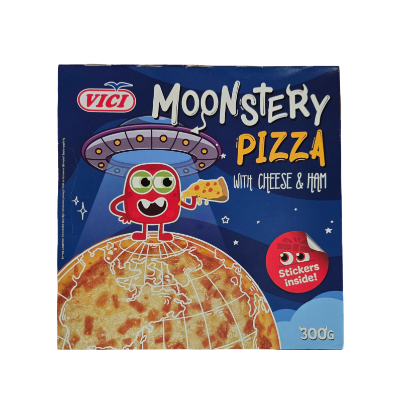 Pica su kumpiu ir sūriu   MOONSTERY  300g