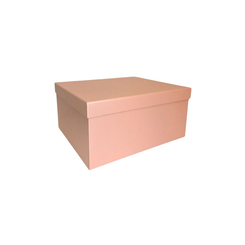 Popierinė dovanų dėžutė rožinė 17,5 x 13 x 8 cm, 1 vnt