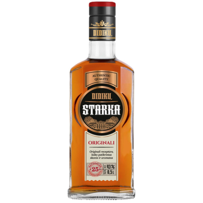 Spiritinis gėrimas Didikų Starka (43%), 500 ml