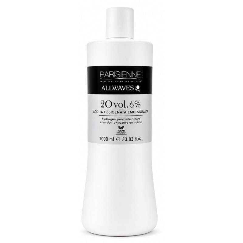 Vandenilio peroksido kremas 20vol. 6% Allwaves,1000ml