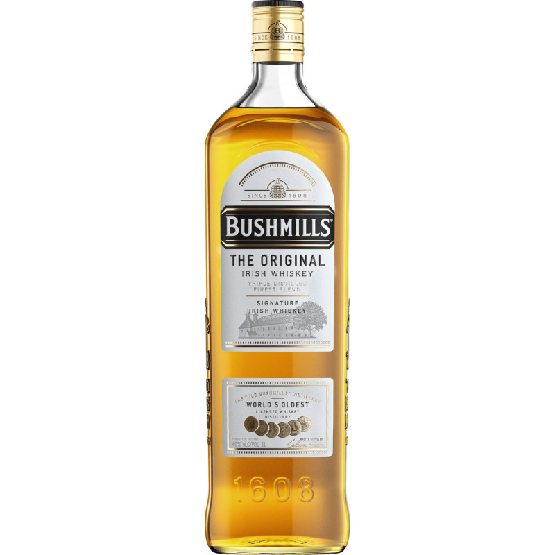 Airiškas viskis Bushmills Original (40%), 1l