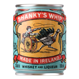 Spiritinis gėrimas Shanky's Whip Black Irish whiskey (33%), 100ml