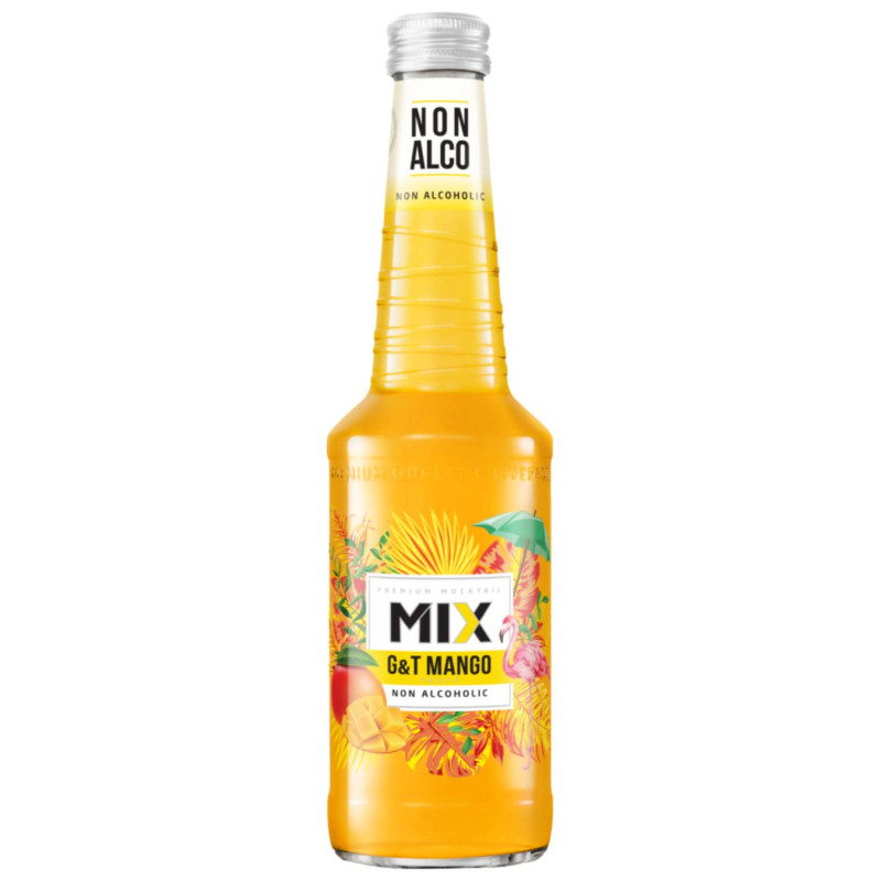 Nealkoholinis kokteilis gazuotas MIX G&T Mango 330 ml