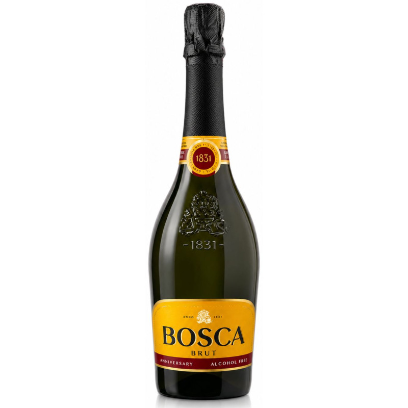 Gazuotas putojantis nealkoholinis vynas Bosca Briutas (0%), 750 ml