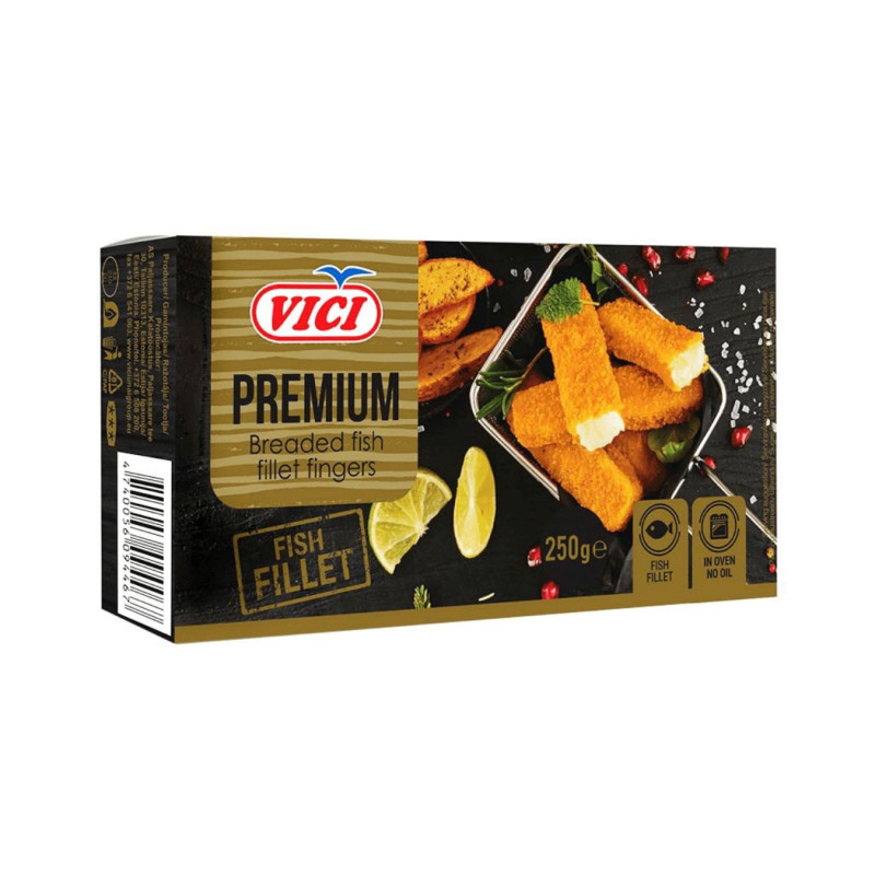 Šaldyti žuvų filė piršteliai Grand, 250g