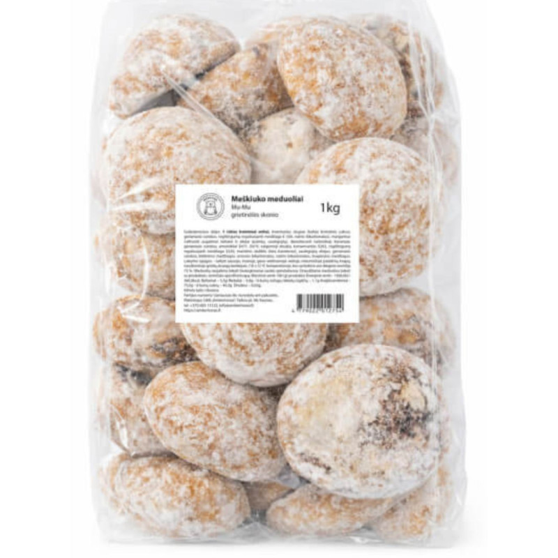 Meduoliai Meškiuko Mu-Mu grietinėlės skonio, 1kg