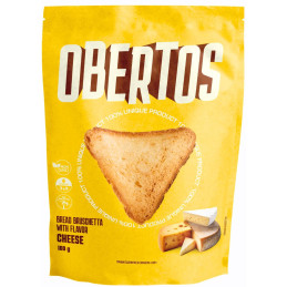 Sūrio skonio duonos skrebučiai Obertos, 100g
