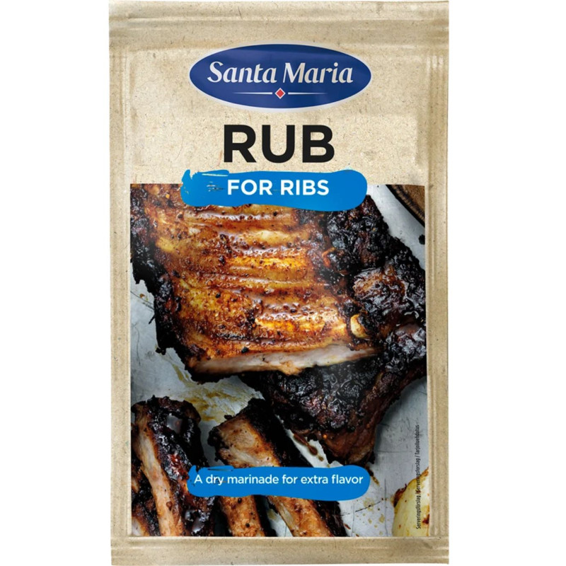 Prieskonių mišinys  šonkauliams marinuoti Santa Maria, 30g