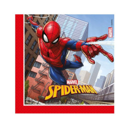 Servetėlės popierinės 20vnt  33*33 cm Spiderman