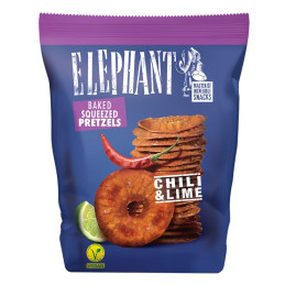 Krekeriai  Elephant aitriosios paprikos ir žaliosios citrinos skonio, 70g