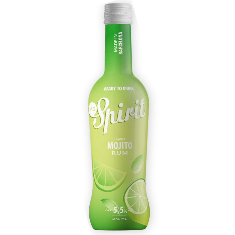 Gazuotas alkoholinis kokteilis MG Spirit Mojito (5,5%), 275 ml
