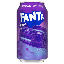 Gazuotas gėrimas Fanta grape, 355 ml