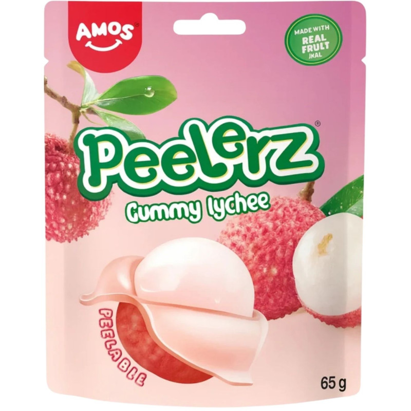 Guminukai Amos Gummy lychee, 65g