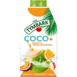 Obuolių, apelsinų, pasiflorų gėrimas Tymbark su kokosų vandeniu , 500 ml
