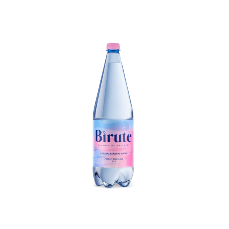 Gazuotas vanduo Birutė, 1,5L