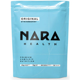 Braškių skonio sauso maisto mišinys NARA Health, 1500g