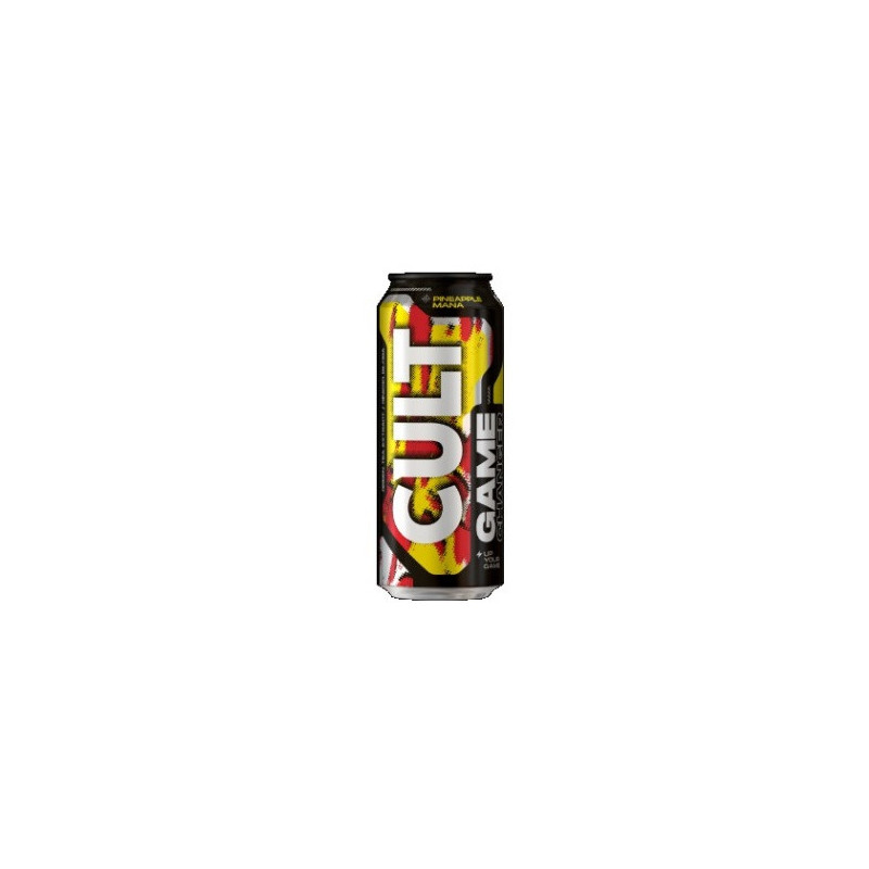 Energinis gėrimas CULT ananasų skonio, 0.5l