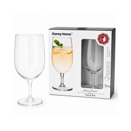 Stiklo taurės 2vnt 400ml DANNY HOME CRY08