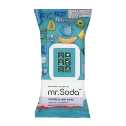 Drėgnos servetėlės dr.Soda antibakterinės 80vnt