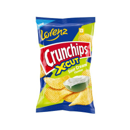 Bulvių traškučiai Lorenz grietinės skonio, 130g