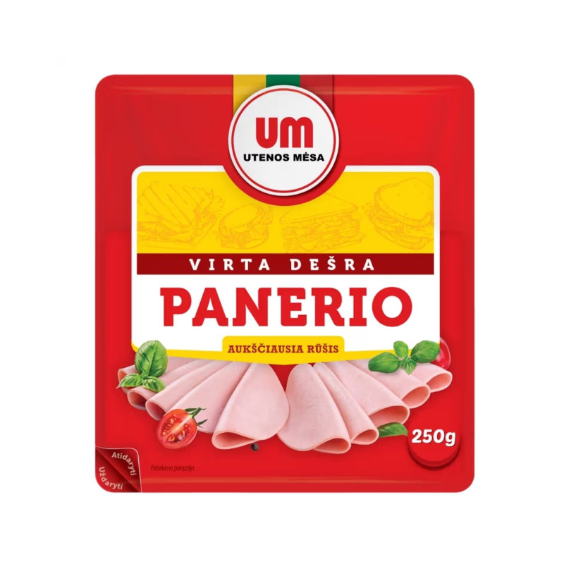 Virta Panerio dešra 250g, Utenos mėsa