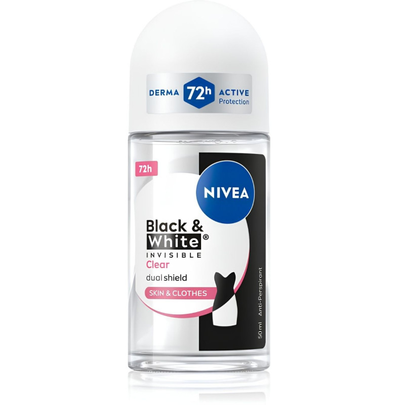 Antiperspirantas Nivea Black&White, 50 ml