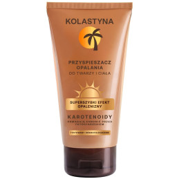 Įdegio spartintojas Kolastyna veidui ir kūnui, 150 ml