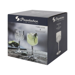 Taurės kokteiliams Pasabache TIMELESS 4 x 500ml