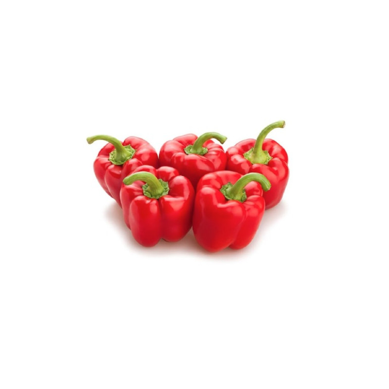 Saldžioji paprika, raudona