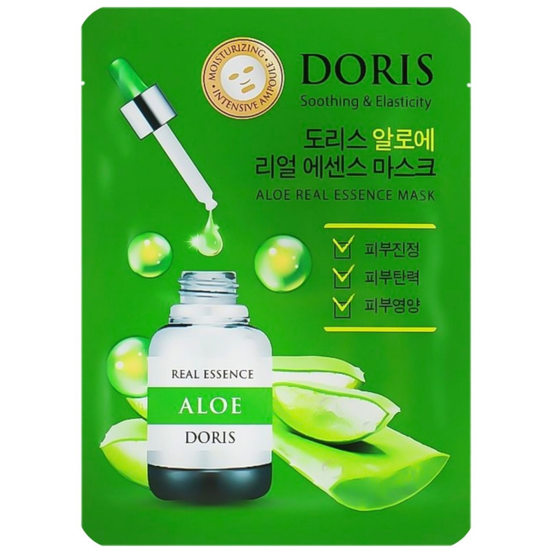DORIS lakštinė veido kaukė Soothing & Elasticity 25 ml