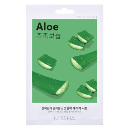 MISSHA lakštinė veido kaukė ALOE 19 g