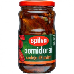 Saulėje džiovinti pomidorai 330g/190g