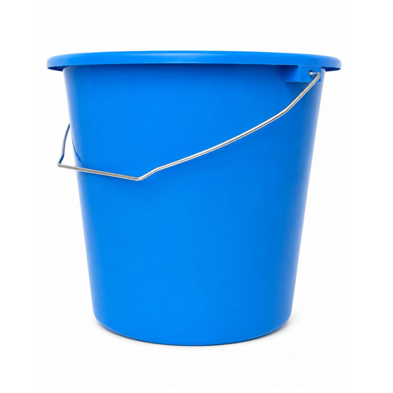 Plastikinis kibiras su metaline rankena, 5 l